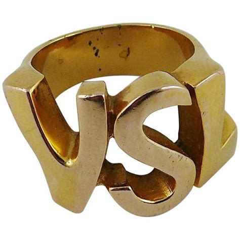 mens ysl ring|yves saint laurent ring.